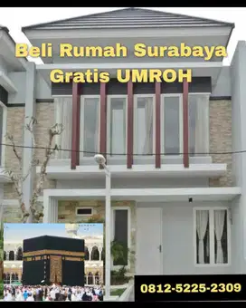 Rumah Surabaya Murah Gratis UMROH hrg 400jt-an Free BI Cheking
