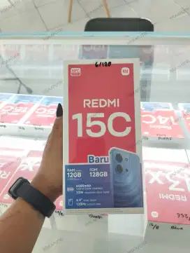 REDMI 15C 6+6/128 NEW SEGEL
