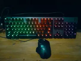 KEYBOARD GAME LOGITECH  G512GX + MOUSE GAME LOGITECH G502 HERO JAKSEL