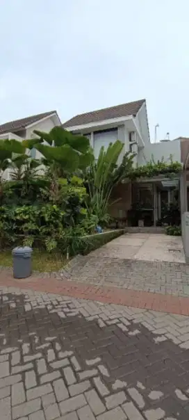 Dijual rumah 2 lantai minimalis dgn taman asri