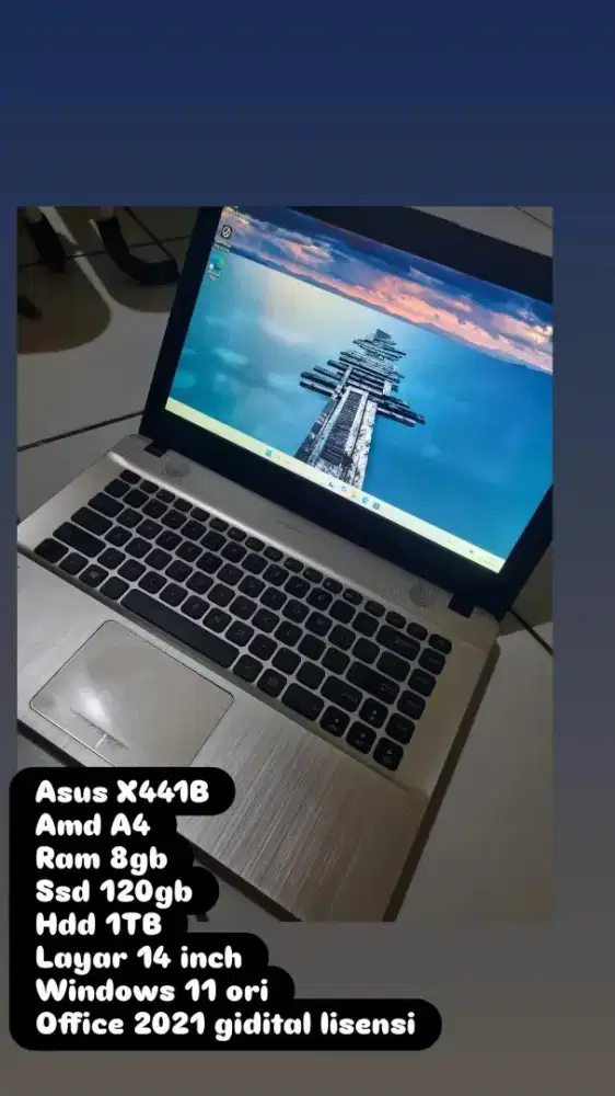Asus X441B - Amd A4