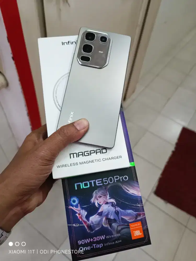 Infinix note 50 pro 16/256 mulus seperti baru dan lengkap