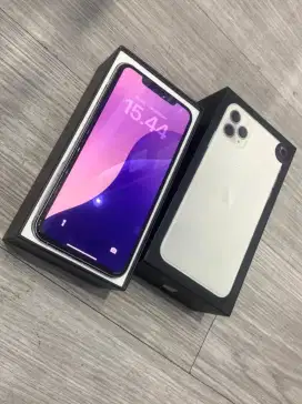 IPHONE 11 PROMAX 256GB SILVER NORMAL ALL OPERATOR