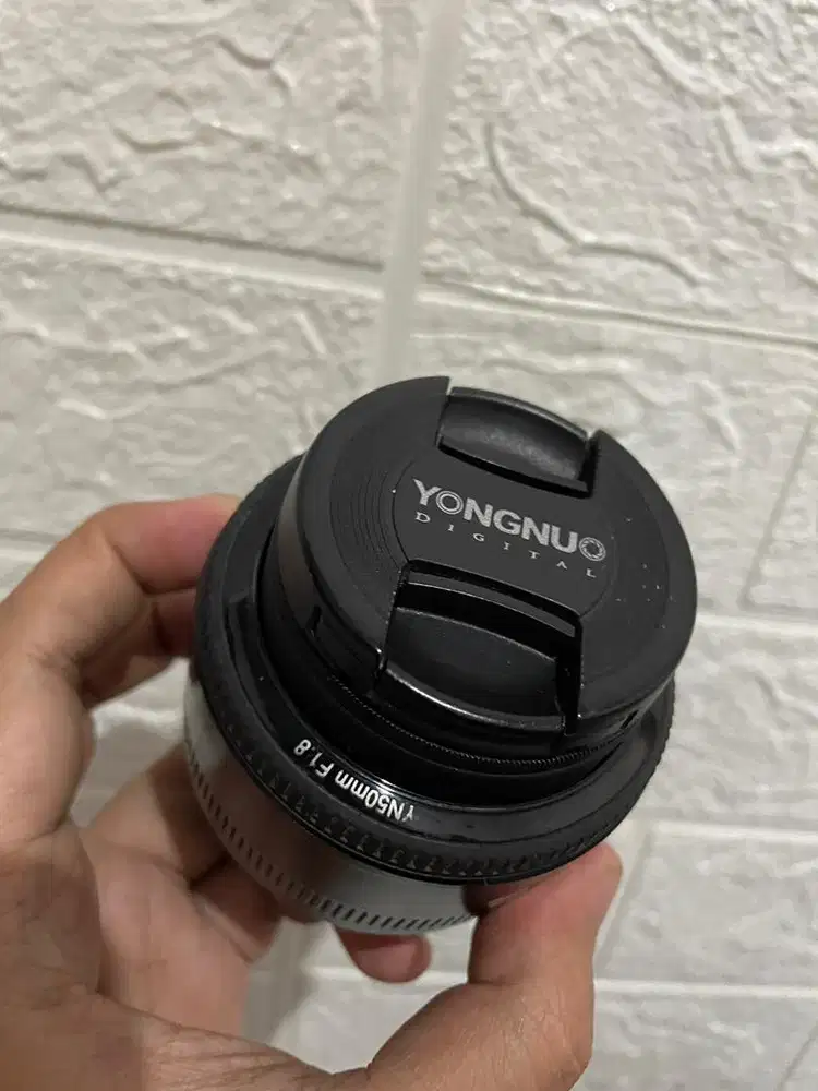 Lensa yongnuo 50mm canon