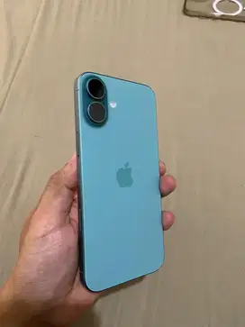 Iphone 16 plus Teal 256 gb 16,5 jt ex IBOX