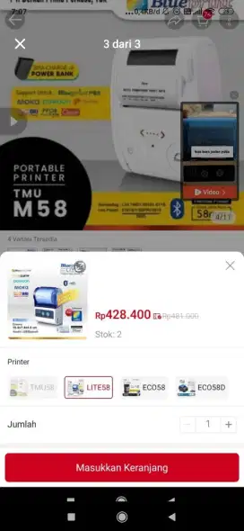 Print thermal bluprint