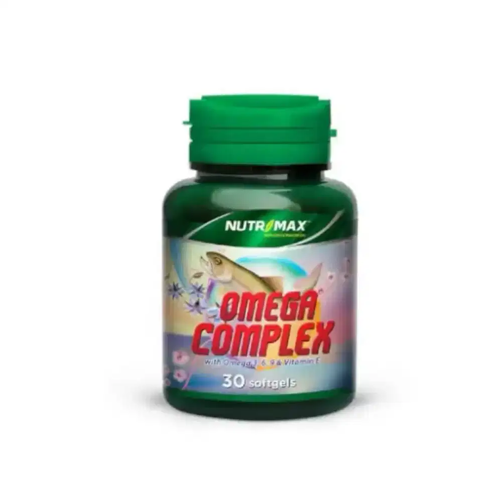 Vitamin Nutrimax Omega Complex isi 30 softgel exp 03 2027 ORIGINAL