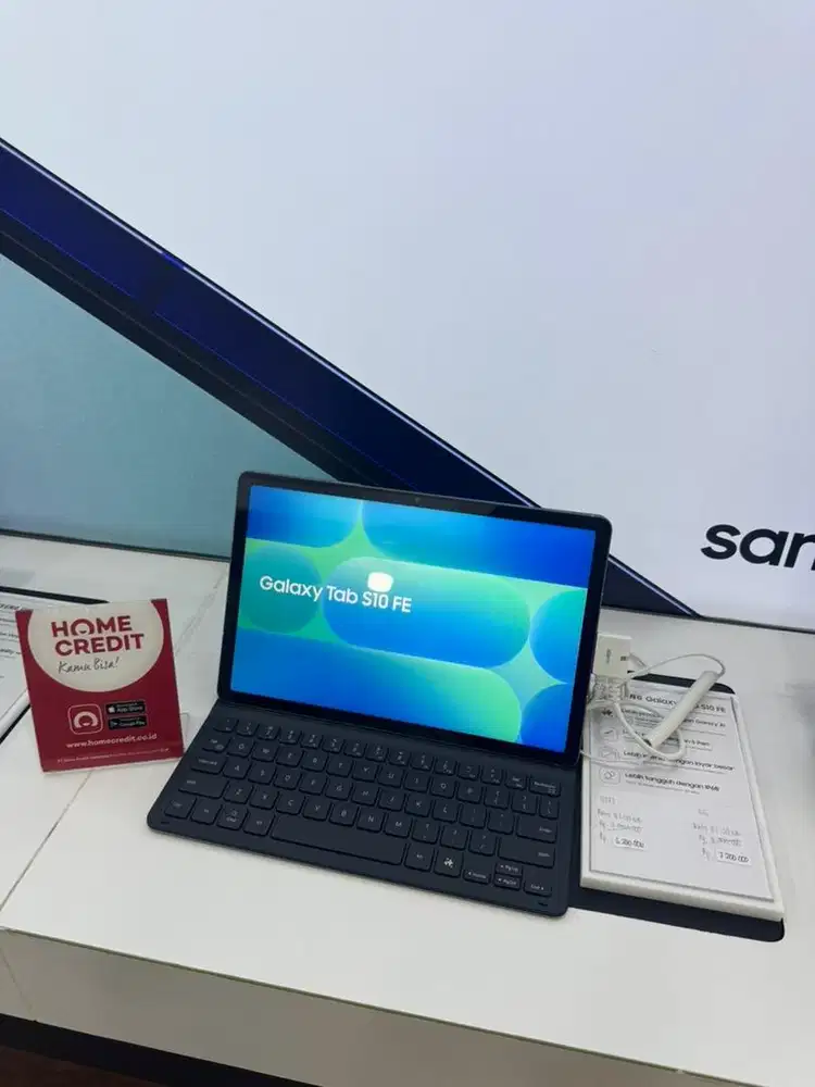 Samsung Galaxy tab S9 FE promo cicilan mulai 500ribuan syarat HanyaKTP
