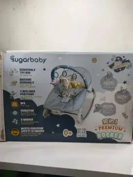 Preloved Sugarbaby 10in1 Premium Rocker (Newborn to Toddler Rocker)