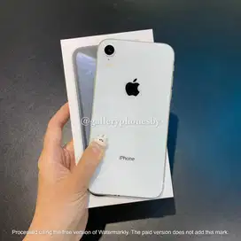 APPLE IPHONE XR 64GB WHITE ALL OPERATOR GARANSI EX INTER BEACUKAI #GPS
