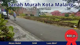 Tanah Strategis Pinggir Jalan 2 Menit UMM