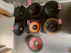 Subwoofer 12 inch Audio mobil.