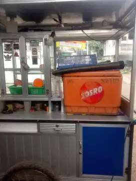 Jual cepat gerobak usaha roda 3
