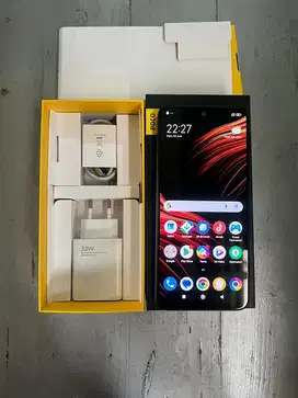 Dijual Poco X5 Black 5G 6/128GB Resmi Lengkap