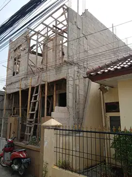 Rumah Kampung 2 lantai Bisa KPR bank