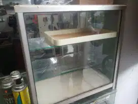 etalase kaca + alumunium