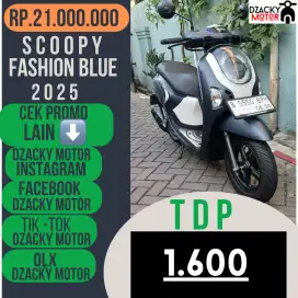 SCOOPY FASHION BLUE 2025 SECOND BERKUALITAS