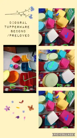 DIOBRAL TUPPERWARE SECOND / PRELOVED