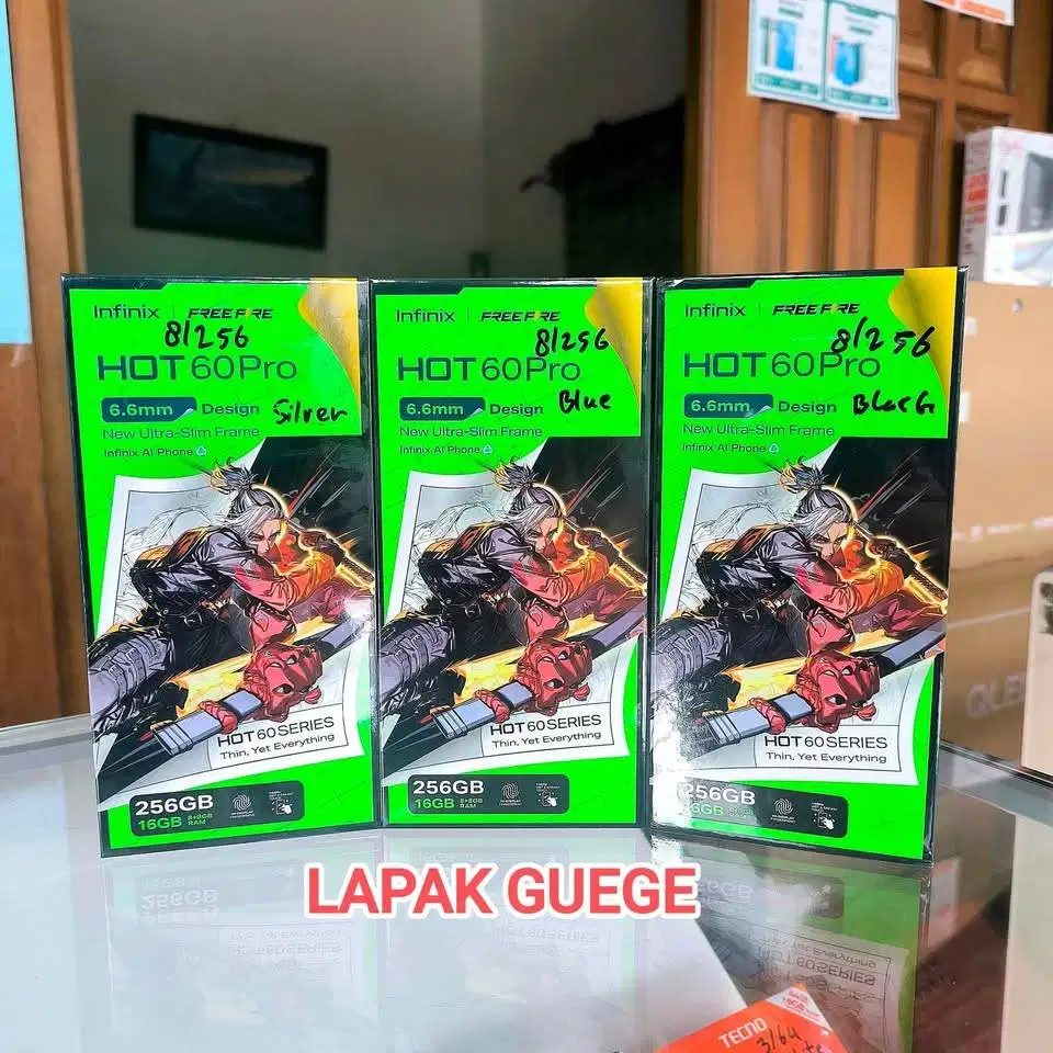 Infinix Hot 60 Pro 8/256 256GB baru garansi resmi BNIB