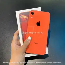 APPLE IPHONE XR 12GB CORAL ALL OPERATOR GARANSI EX INTER BEACUKAI #GPS