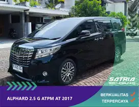 TOYOTA ALPHARD 2.5 G ATPM AT 2017 // DP 75 JT SAJA