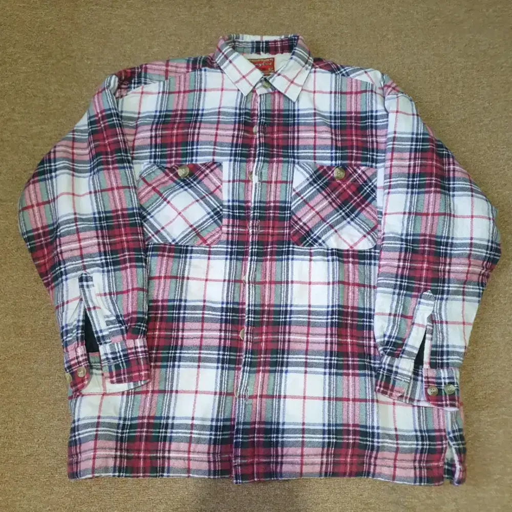 Kemeja Flannel Sherpa Winter