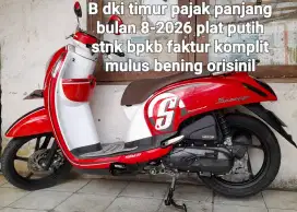 Honda Scoopy f1 2015 esp iss stater halus indailing stop cw asli