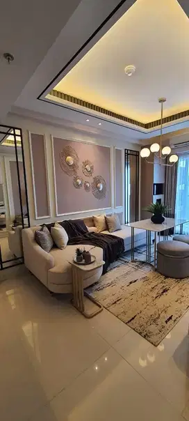 istimewa !!! disewakan apartement amor 2 kamar furnish terbaik