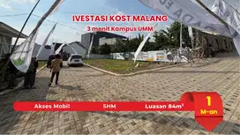 Tanah & Bangunan Kos 84 m² – Prospektif Dekat UMM