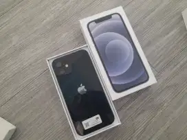 IPHONE 12 64GB HITAM NORMAL ALL OP