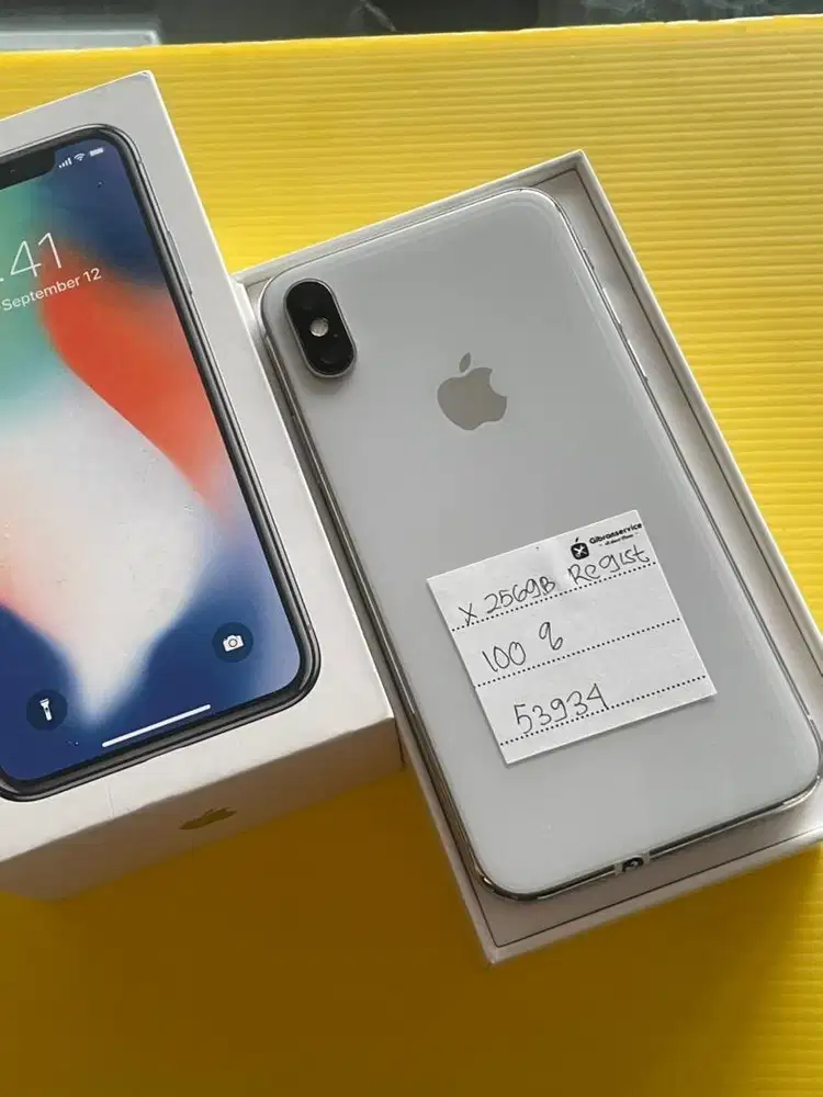 IPHONE X 256GB REGIST PERMANEN BERGARANSI