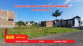 Villa Modern Junrejo Batu – 3 Kamar + Kolam Renang