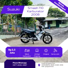 Suzuki Smash 110cc Karburator Tahun 2008 Pajak Hidup