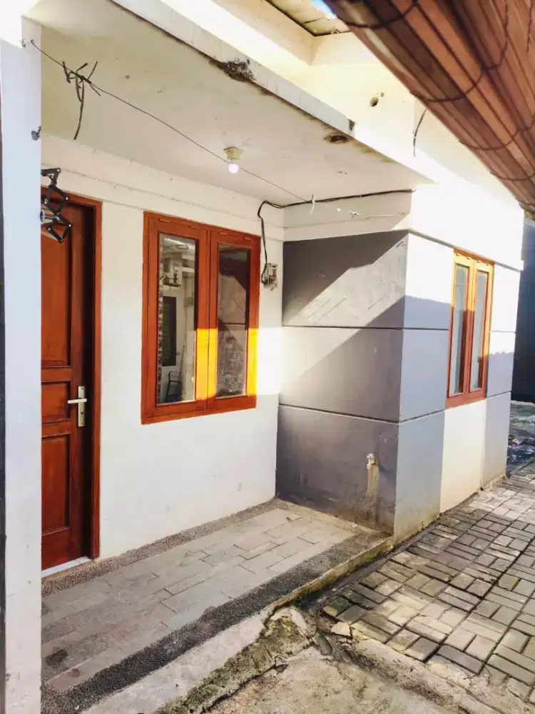 Dikontrakkan rumah minimalis bebas banjir aman dan nyaman