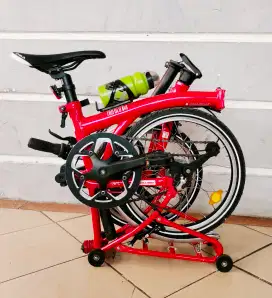 Sepeda lipat merek united uk'16+ Alloy hrg 3,2jt net