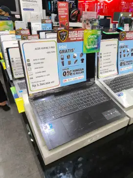 ACER ASPIRE 7 PRO i7 Gen 12 RTX3050 Kredit proses cepat!
