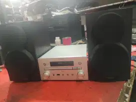 Amplifier set + 2 speaker merk Yamaha BRX-750