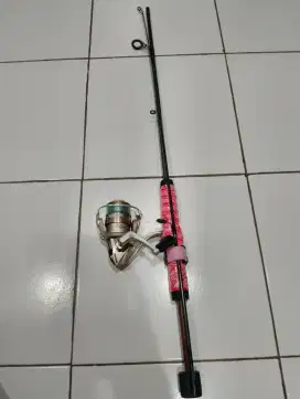 Joran plus reel 1 set