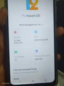 Digasssakeunn Vivo y16