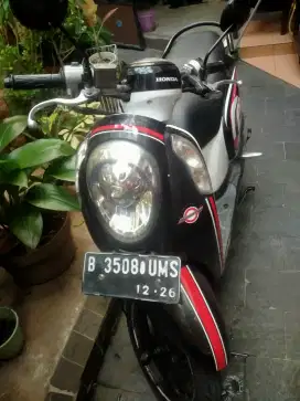 Jual cepat motor bekas Honda Scoopy 2016 Nego