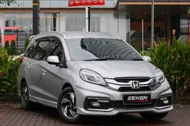 Honda Mobilio 1.5 RS CVT Matic 2015 Abu Abu Muda Metalik. FULL RECORD