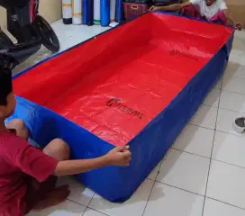 Kolam ikan terpal