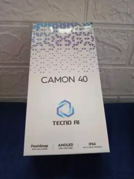 Tecno 40 256GB Black NEW segel no repack