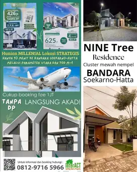 Nine Tree Residence @Teluknaga selangkah ke Bandara