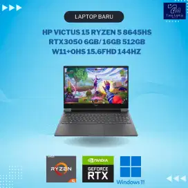 HP VICTUS 15 AMD RYZEN 5 8645HS NVIDIA GEFORCE RTX3050(6GB) 16GB/512GB