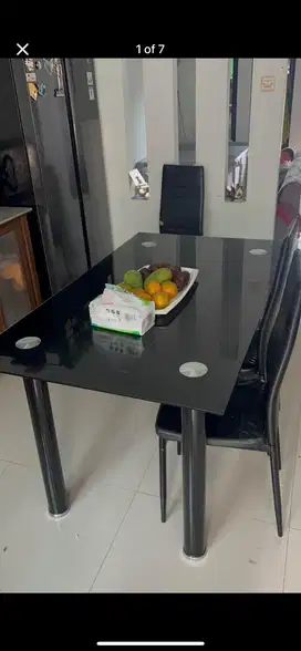 Dijual bundling meja makan, kompor rinnai dan gas 3 kg