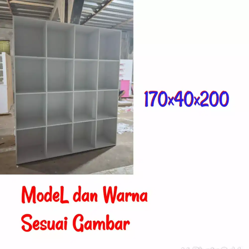 Rak warung Warna Bisa Custom