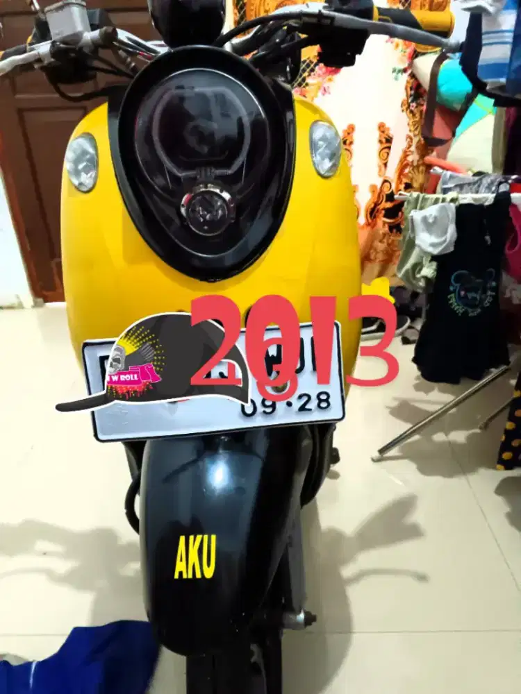 Jual motor bekas Fino 2013
