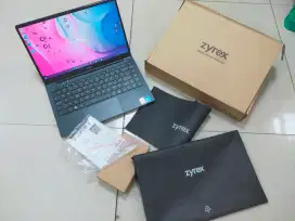 Dijual laptop zyrex cuma buka segel mulus kyk baru Ram 8gb ssd 128