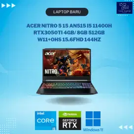 ACER NITRO 5 AN15-57-5534 CORE I5 NVIDIA GEFORCE RTX 3050Ti 8GB/512GB